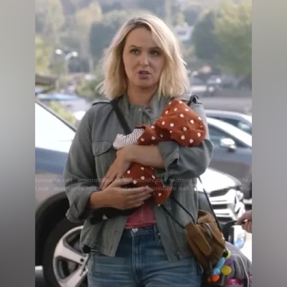 ASO Rails Collin’s Utility Sage Green Jacket Lyocell-Linen Blend Small - Picture 13 of 14